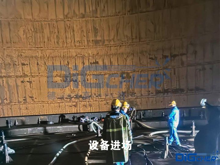 設(shè)備進場
